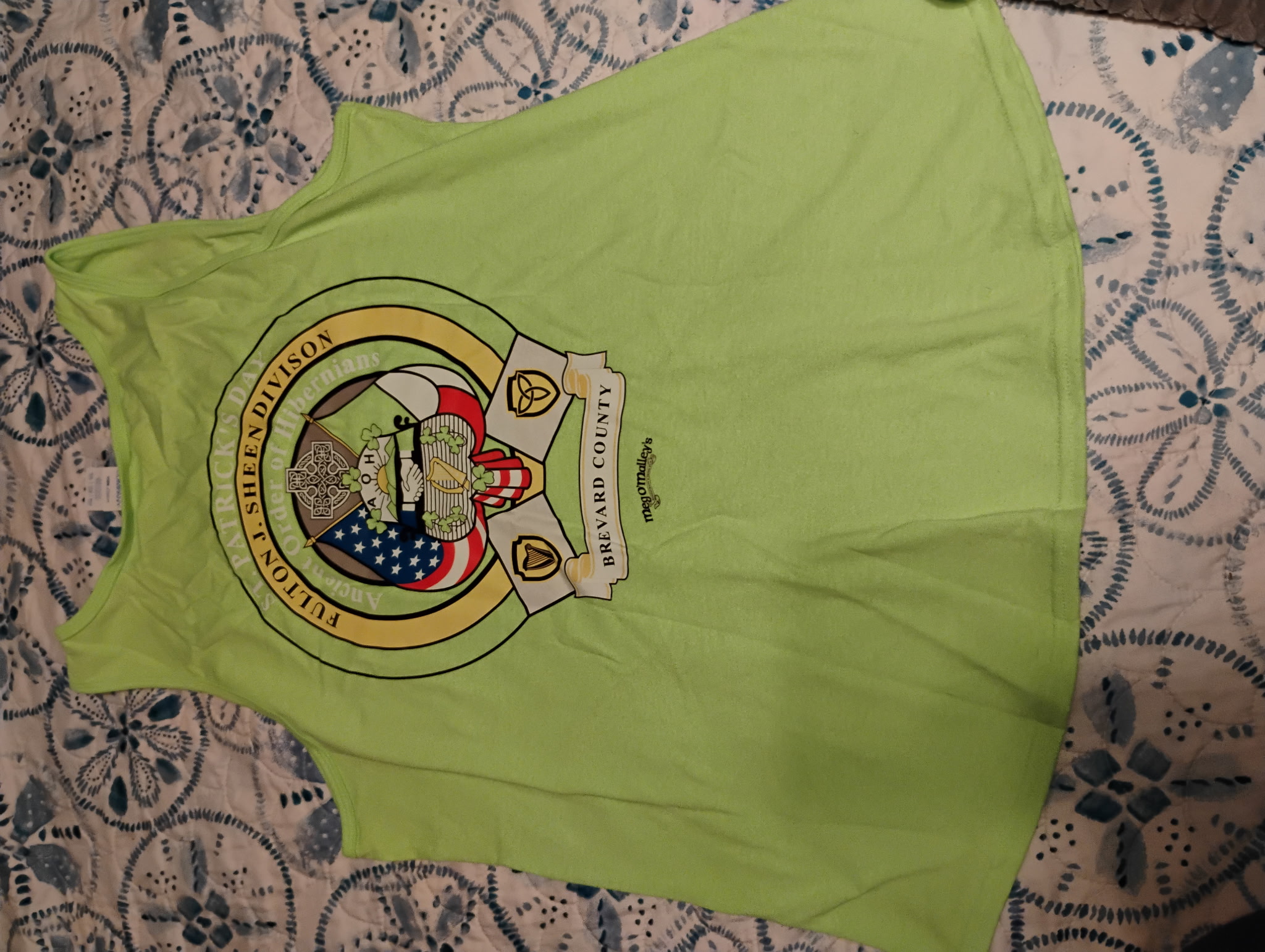AOH Brevard County Ladies’ Tank Top — $20