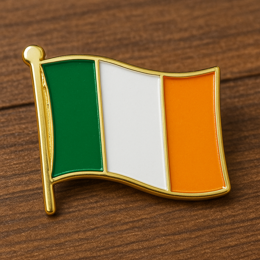 Irish Flag Lapel Pin